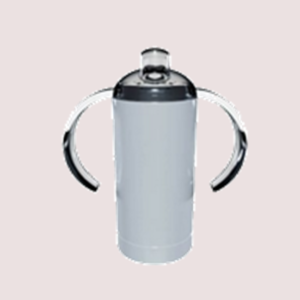 Baby Sippy Cup Straight - White