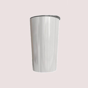 Rum Tumbler Double Wall Stainless Steel - White